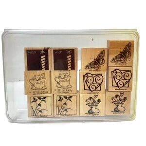 Stampin’ Up! “Jumbo Incentives II” Rubber Stamp Set (2004)
